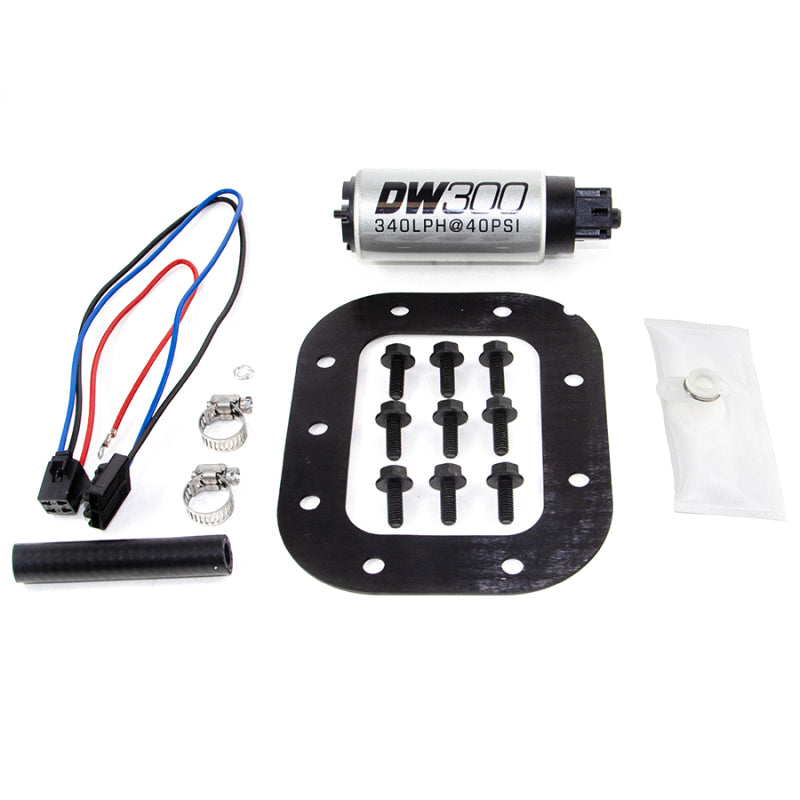 DeatschWerks 86-89 Chevy Corvette 5.7L DW300 340 LPH In-Tank Fuel Pump w/ Install Kit - DTX Performance