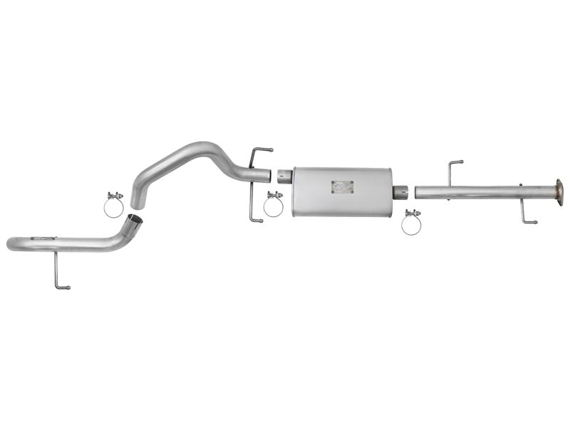 aFe Scorpion 2-1/2in Aluminized Steel Cat-Back Exhaust 07-17 Toyota FJ Cruiser V6 4.0L - DTX Performance