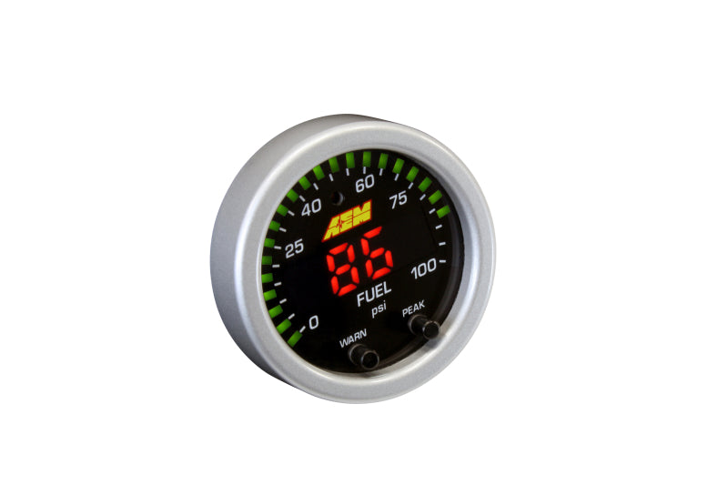 AEM X-Series Pressure 0-100psi Gauge Kit - DTX Performance