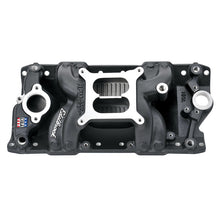 Load image into Gallery viewer, Edelbrock Intake Manifold RPM Air-Gap Small-Block Chevy 262-400 Black - DTX Performance