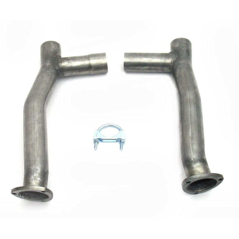 JBA 65-73 Ford Mustang 260-302 4 Speed C4/C6/AOD 409SS Mid Pipes - DTX Performance