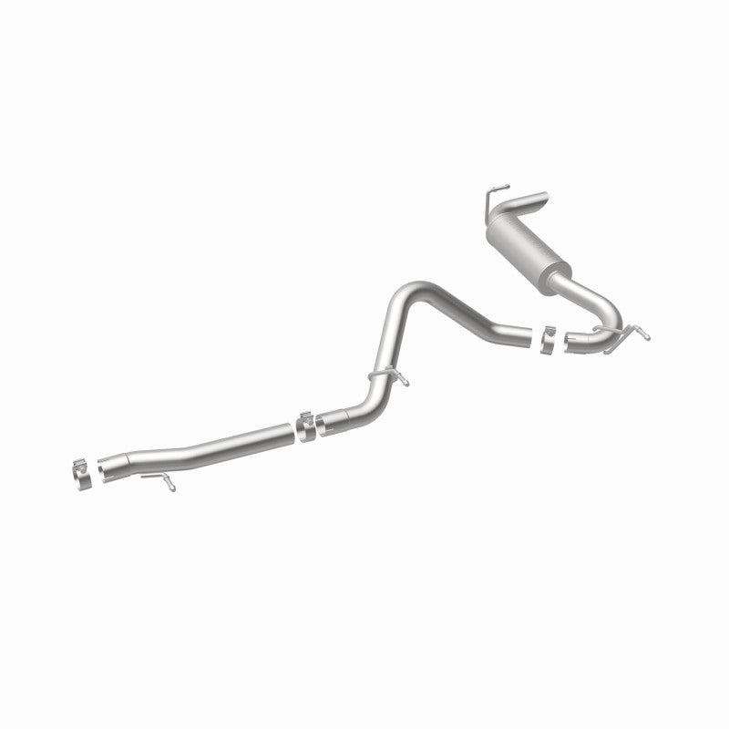 MagnaFlow 12-14 Jeep Wrangler 3.6L Single Straight Rear P/S Exit Stainless C/b Perf Exhaust-Comp - DTX Performance