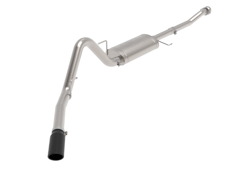 aFe Apollo GT 3in 409 SS Cat-Back Exhaust 2021 Ford F-150 V6 2.7L/3.5L (tt)/V8 5.0L w/ Black Tips - DTX Performance