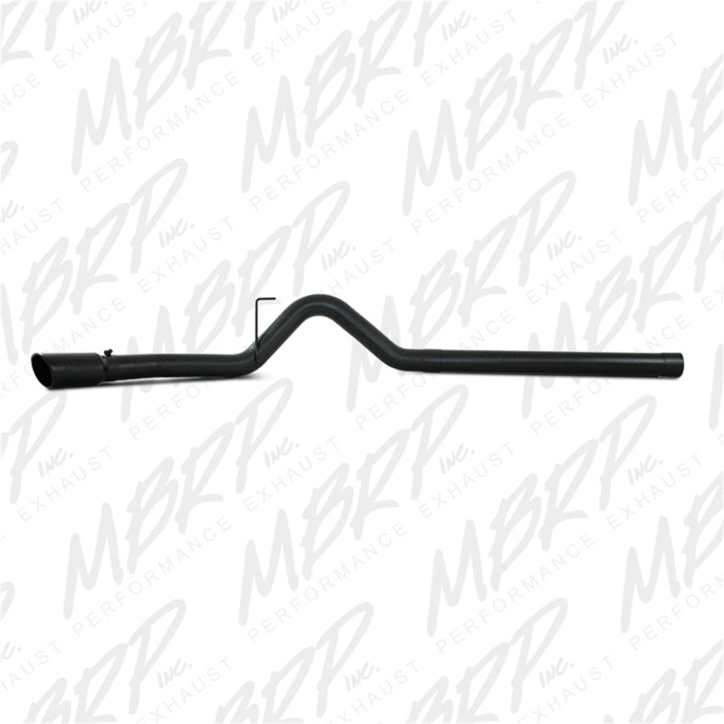 MBRP 10-12 Dodge 2500/3500 Cummins 6.7L Filter Back Single Side Black Coated Exhaust System - DTX Performance