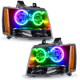 Oracle 07-13 Chevrolet Avalanche Pre-Assembed SMD Headlights - ColorSHIFT w/o Controller