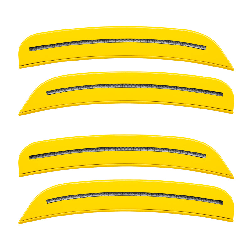 Oracle 15-21 Dodge Charger Concept Sidemarker Set - Clear - Yellow Jacket (PY4) - DTX Performance