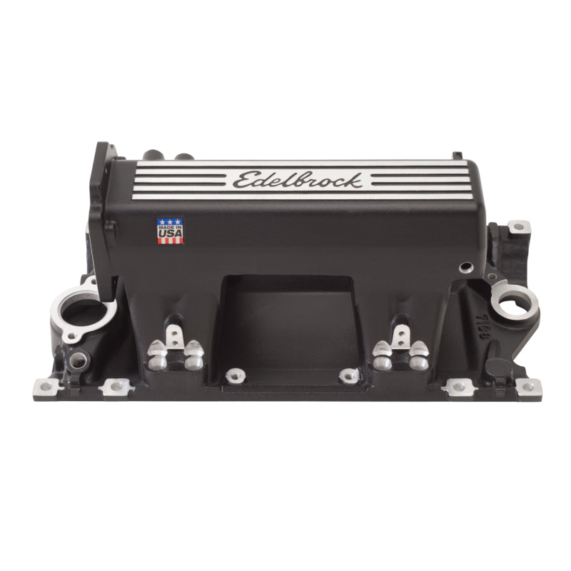 Edelbrock Manifold EFI Pro-Flo XT SB Chevy Etec/Vortec Heads w/ Black Finish - DTX Performance