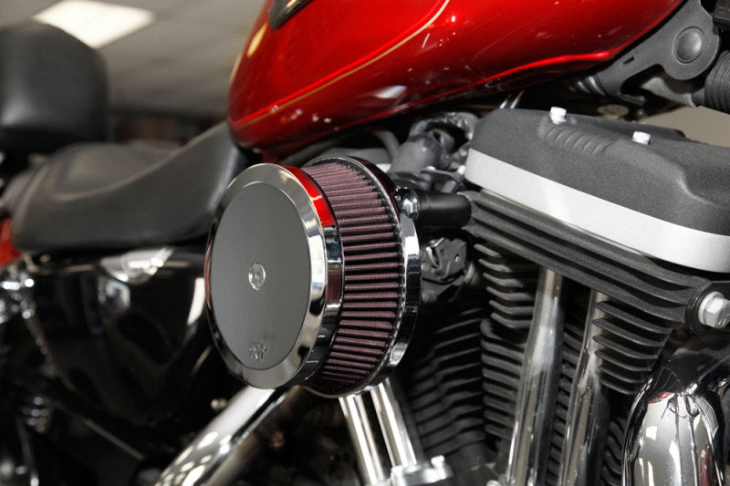 K&N Red Metal Intake System for Harley Davidson - DTX Performance