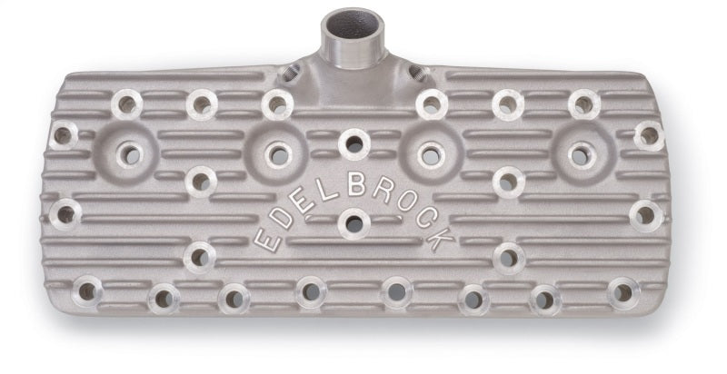 Edelbrock Cylinder Heads 1939-48 Model Ford Flatheads w/ Block Letter Logo (Pair) - DTX Performance