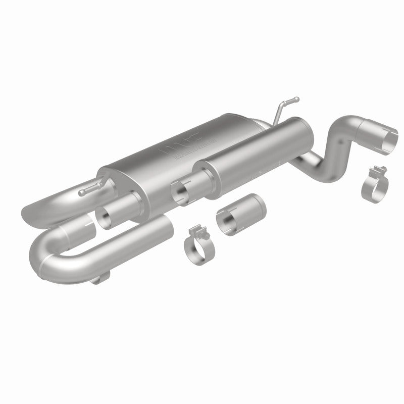 MagnaFlow 18-23 Jeep Wrangler JL 2.0L/3.6L Overland Series Axle-Back Exhaust - DTX Performance