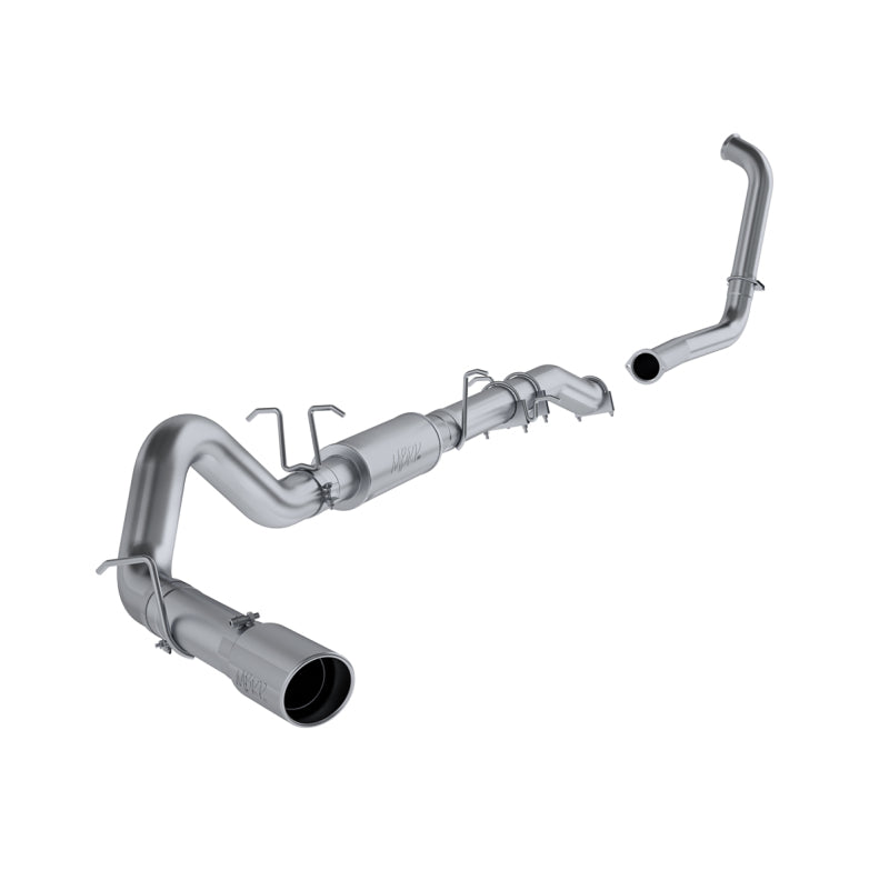 MBRP 2003-2007 Ford F-250/350 6.0L EC/CC Turbo Back Single Side (Stock Cat) - DTX Performance