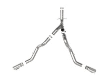 Load image into Gallery viewer, aFe Large Bore-HD 4in 409SS DPF-Back Exhaust System w/Polished Tips 20 GM Diesel Trucks V8-6.6L - DTX Performance