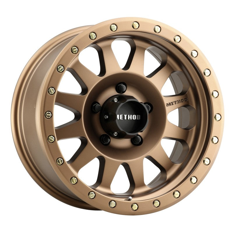 Method MR304 Double Standard 15x8 -24mm Offset 5x4.5 83mm CB Method Bronze Wheel - DTX Performance