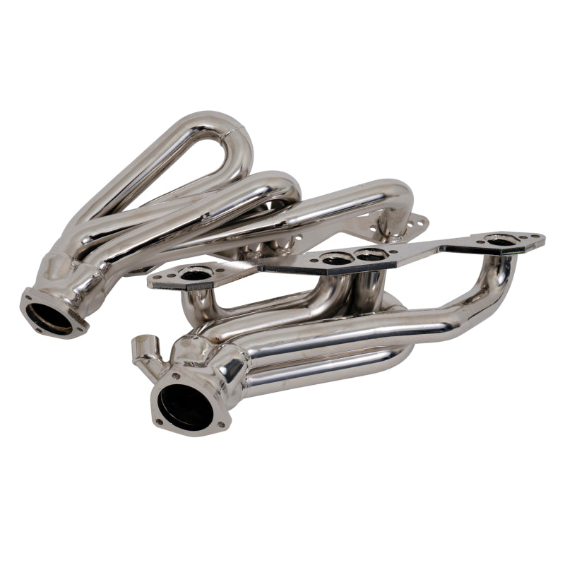 BBK 96-98 GM Truck SUV 5.0 5.7 Shorty Tuned Length Exhaust Headers - 1-5/8 Titanium Ceramic - DTX Performance