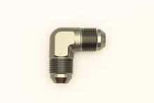 Load image into Gallery viewer, DeatschWerks 8AN Male Flare To 8AN Male Flare 90-Degree Coupler Fitting - DTX Performance