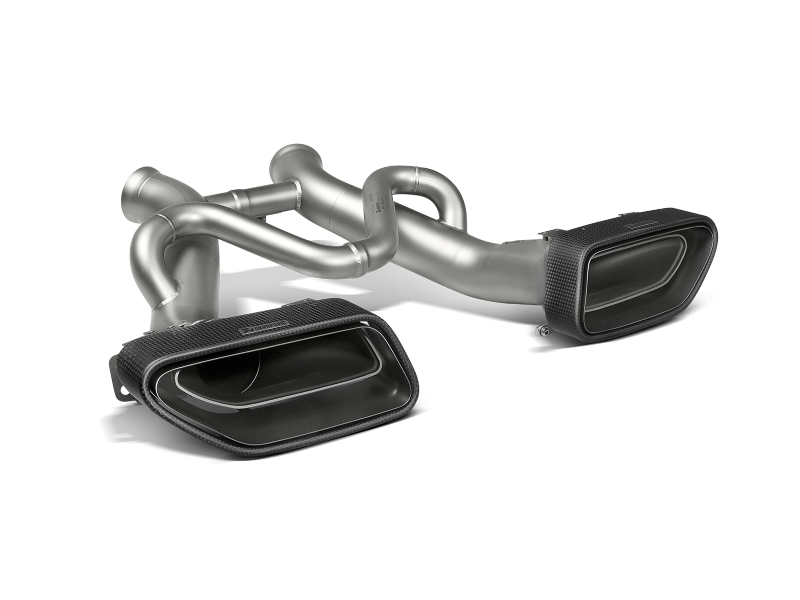 Akrapovic 14-17 McLaren 650S/650S Spyder Slip-On Line (Titanium) w/ Carbon Tips - DTX Performance