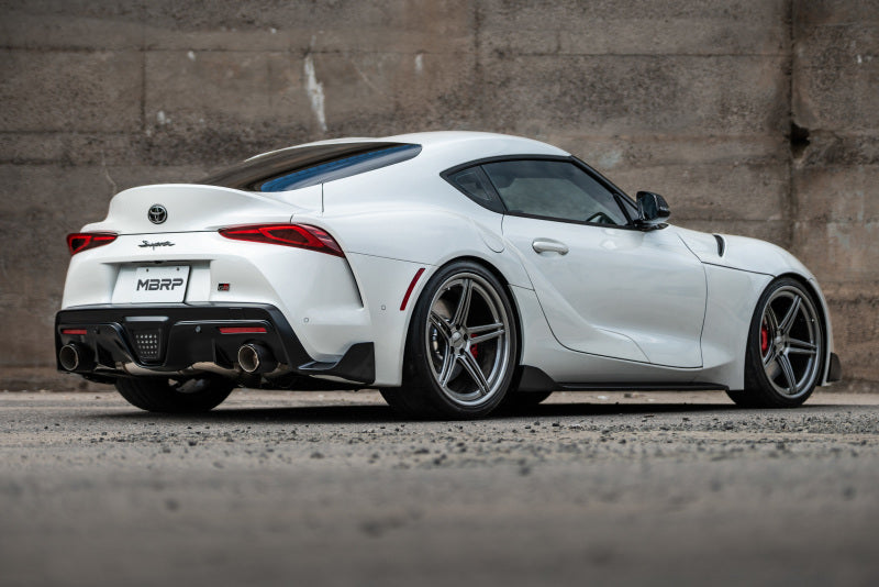 MBRP 2020+ Toyota Supra 3.0L 3in Catback Dual Rear Burnt End Tips - T304 - DTX Performance