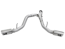 Load image into Gallery viewer, aFe Atlas Exhaust 4in DPF-Back Exhaust Aluminized Steel Polished Tip 11-14 ford Diesel Truck V8-6.7L - DTX Performance