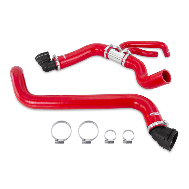 Mishimoto 18+ Ford F-150 5.0L V8 Silicone Radiator Hose Kit - Red - DTX Performance