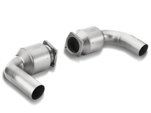 Load image into Gallery viewer, Akrapovic 10-13 Porsche 911 Turbo/Turbo S (997) Link Pipe Set w/ Cat (Titanium) - DTX Performance