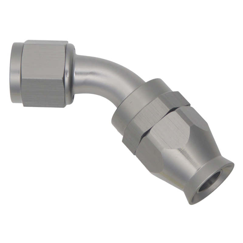 DeatschWerks 10AN Female Swivel 45-Degree Hose End PTFE (Incl. 1 Olive Insert) - DTX Performance