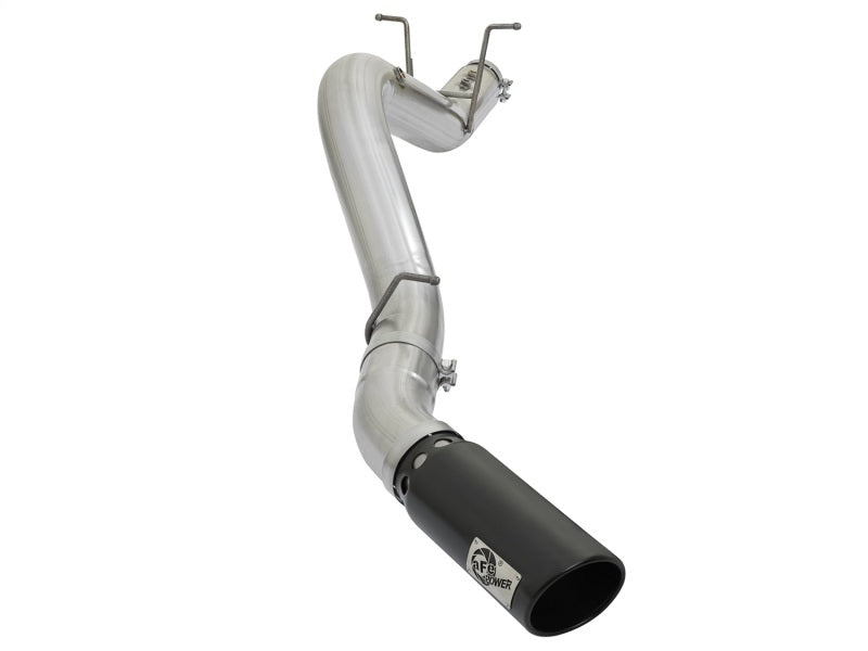 aFe ATLAS 5in DPF-Back Aluminized Steel Exhaust System GM Diesel Trucks 2017 V8 6.6L (td) L5P - DTX Performance