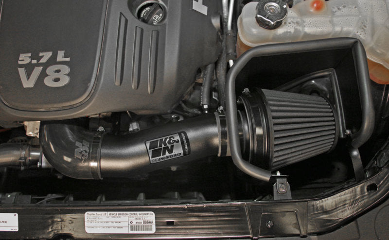 K&N Dodge/Chrysler 5.7/6.1L V8 Black Performance Intake Kit - DTX Performance