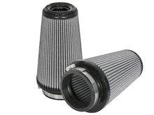 Load image into Gallery viewer, aFe Magnum FLOW Pro DRY S Replacement Air Filter (Pair) F-3.5in. / B-5in. / T-3.5in. (Inv) / H-8in. - DTX Performance