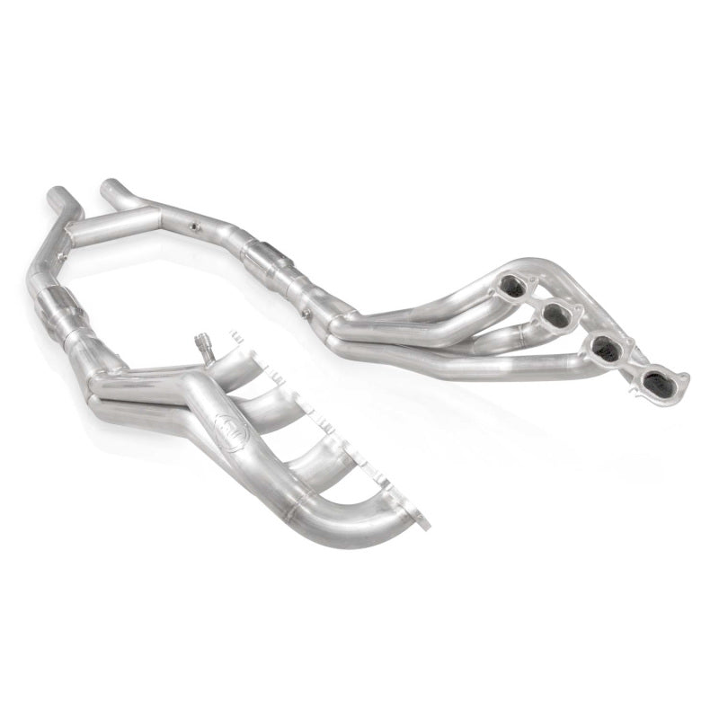 Stainless Works 2007-10 Shelby GT500 Headers 1-7/8in Primaries High-Flow Cats 3in H-Pipe - DTX Performance