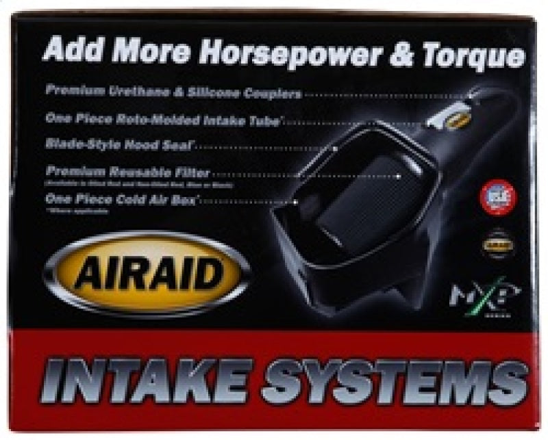 Airaid 99-06 Chevy Silverado 4.8/5.3/6.0L (w/Low Hood) CAD Intake System w/o Tube (Oiled /Red Media) - DTX Performance