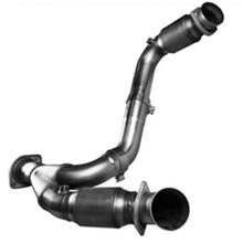 Load image into Gallery viewer, Kooks 07-08 GM 1500 3in x OEM Out Cat SS Y Pipe Kooks HDR Req - DTX Performance