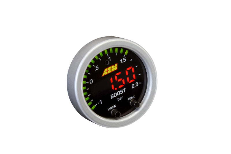 AEM X-Series Boost Pressure -30inHg 35psi Gauge - DTX Performance