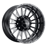 Weld Off-Road W121 20X10 Scorch 8X180 ET-18 BS4.75 Gloss Black MIL 124.3