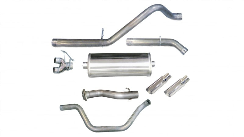 Corsa/dB 10-10 Chevrolet Silverado Crew Cab/Short Bed 1500 6.2L V8 Polished Sport Cat-Back Exhaust - DTX Performance