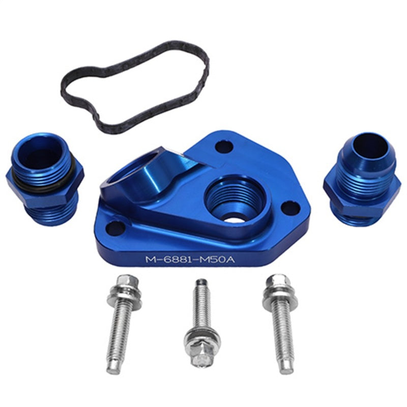 Ford Racing 2015 Coyote 5.0L Oil Line Adaptor - DTX Performance