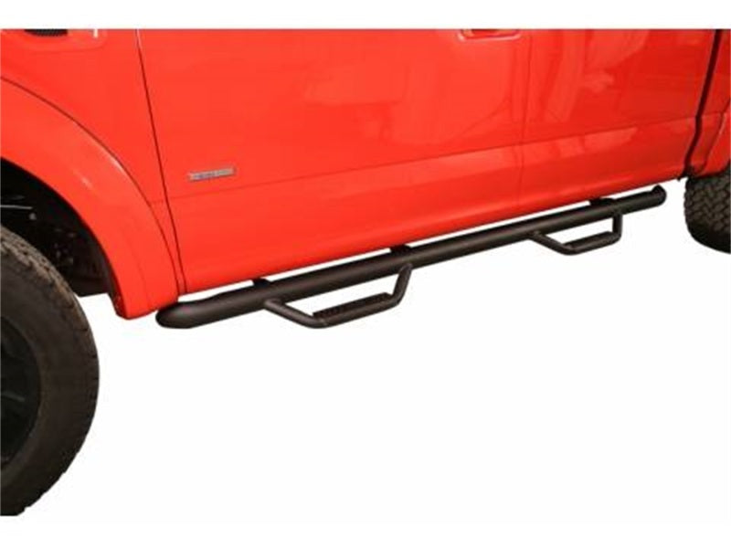 N-Fab Nerf Step 15-17 Ford F-150 SuperCab - Tex. Black - Cab Length - 3in - DTX Performance