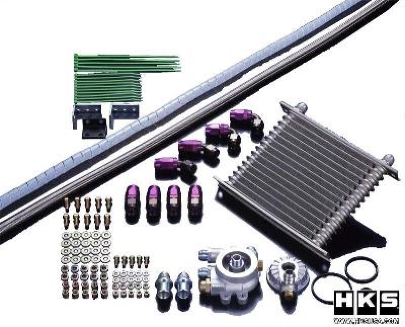 HKS 03-05 Nissan 350z S-Type Oil Cooler Kit - DTX Performance