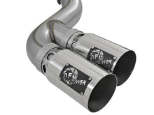 Load image into Gallery viewer, aFe Rebel XD 4in SS Down-Pipe Back Exhaust w/Dual Polished Tips 17-18 Ford Diesel Trucks V8-6.7L(td) - DTX Performance