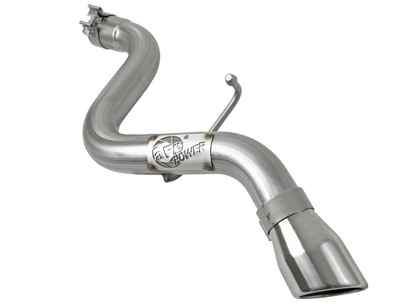 aFe MACH Force-Xp Axle-Back Exhaust System w/Polished Tip 18-20 Jeep Wrangler L4-2.0T / V6-3.6L - DTX Performance