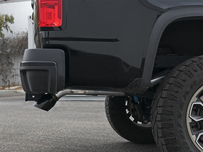 aFe MACH Force-Xp Hi-Tuck 3in. 409 SS C/B Exhaust 15-18 GM Colorado/Canyon L4-2.5L/V6-3.6L - Blk Tip - DTX Performance