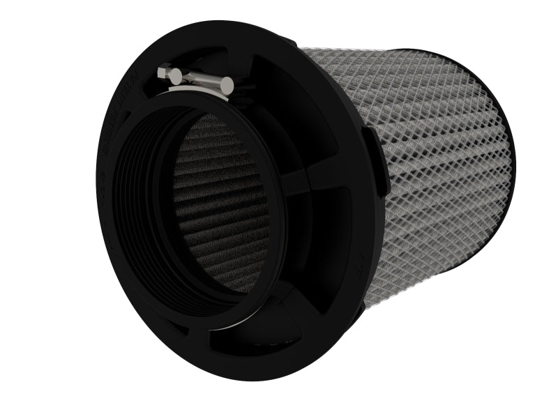 aFe MagnumFLOW Pro DRY S Universal Air Filter 4in F x 6.5n B x 6.5in T (Inv) x 8in H - DTX Performance