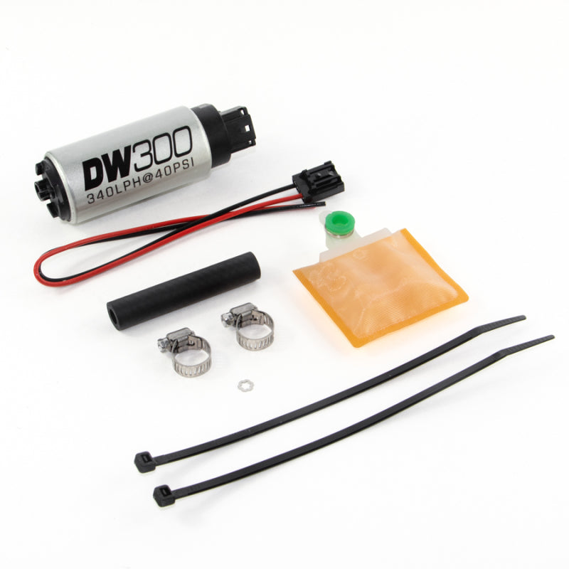 DeatschWerks 320 LPH In-Tank Fuel Pump w/ 90-94 Eclipse FWD Set Up Kit - DTX Performance