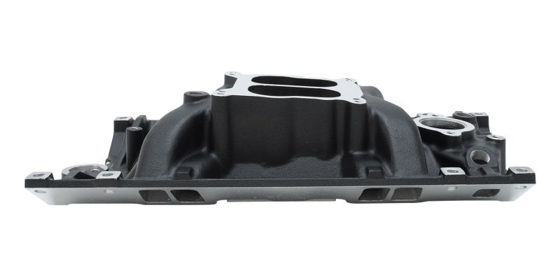 Edelbrock Intake SBC Performer Vortec Black - DTX Performance