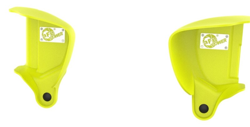 aFe Magnum FORCE Dynamic Air Scoop 15-18 BMW M3/15-20 M4 - Yellow - DTX Performance