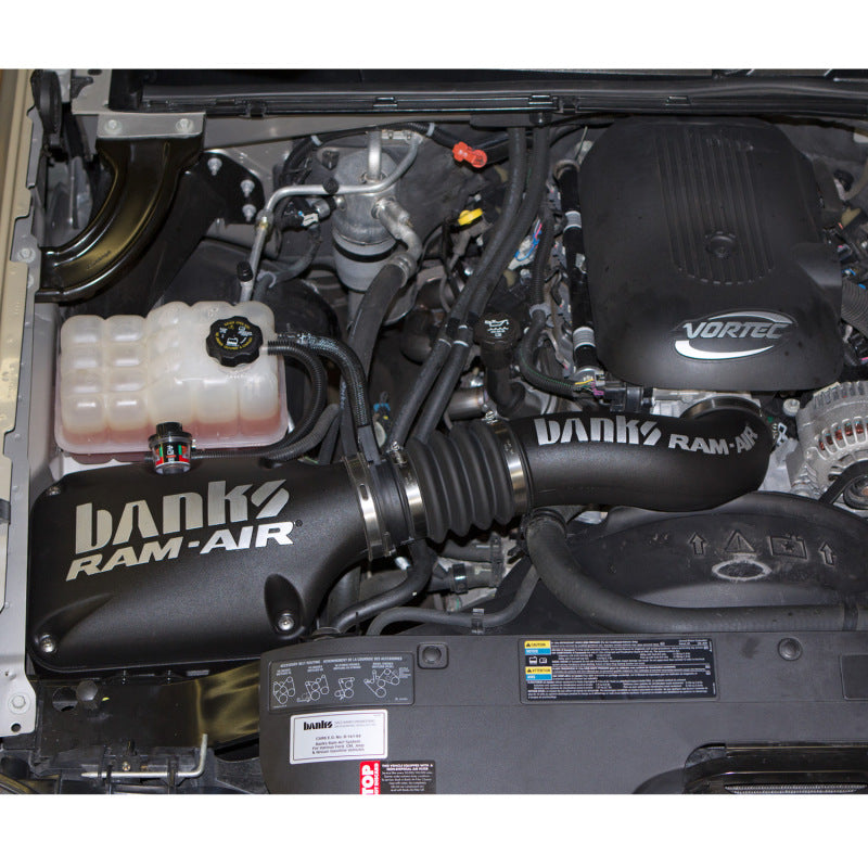 Banks Power 99-08 Chev/GMC 1500-W/Elec Fan Ram-Air Intake System - Dry Filter - DTX Performance