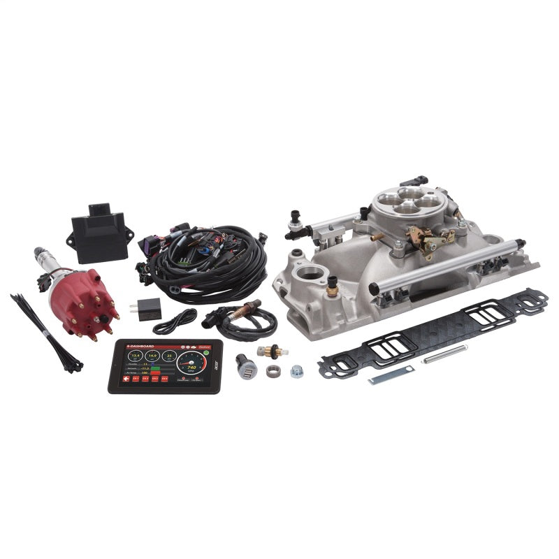 Edelbrock Pro Flo 4 EFI System Seq Port SBC 1986 & Earlier 675 Max HP 42lb/hr - DTX Performance