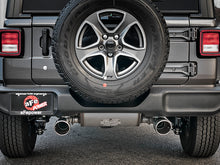 Load image into Gallery viewer, aFe Rebel Series 2.5in 409 SS Cat-Back Exhaust w/ Polished Tips 18-19 Jeep Wrangler (JL) V6 3.6L - DTX Performance