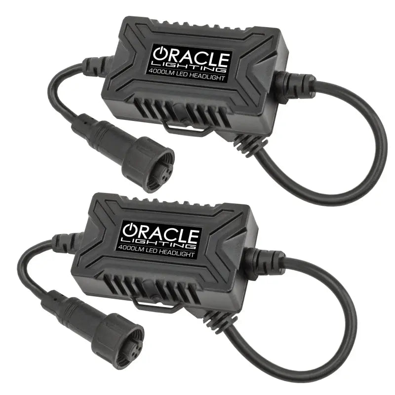 Oracle H1 4000 Lumen LED Headlight Bulbs (Pair) - 6000K - DTX Performance