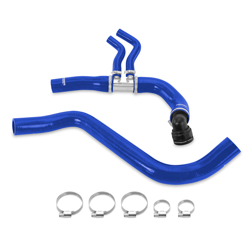 Mishimoto 15-17 Ford Expedition 3.5L EcoBoost Silicone Radiator Hose Kit - Blue - DTX Performance