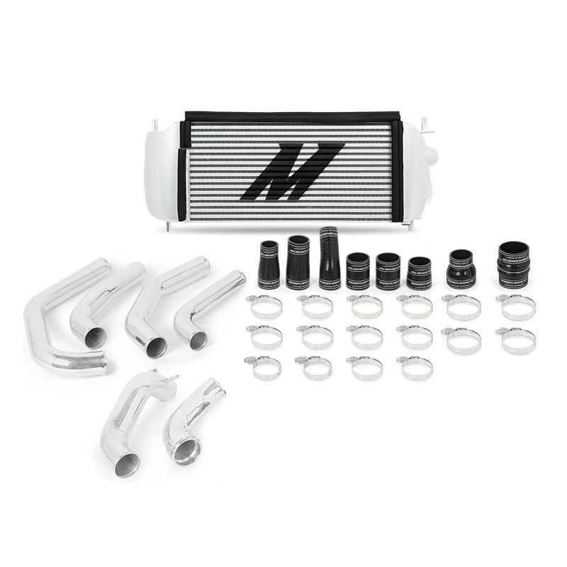 Mishimoto 15-17 Ford F-150 EcoBoost 2.7L Silver Performance Intercooler Kit w/ Polished Pipes - DTX Performance